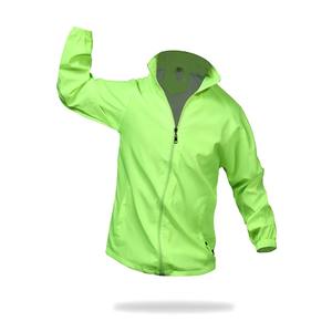 Vestes coupe-vent pour hommes de qualité supérieure logo personnalisé de base uni entraînement physique course à pied loisirs sport veste à capuche - Product Image 5