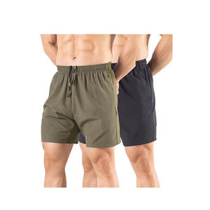 Pantalones cortos deportivos personalizados para correr para hombre, entrenamiento atlético transpirable de secado rápido con bolsillos - Product Image 3