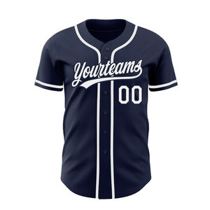 Venta al por mayor Uniforme de béisbol Personalizar Camisetas de béisbol Softball Ropa deportiva Jersey - Product Image 4