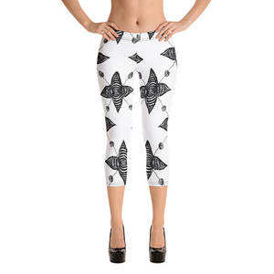 Leggings Capri pour fille Tomi Spandex respirant et tissu décontracté imprimé athlétique motif léopard Sport Gym utilisation pour le Yoga d'été - Product Image 2
