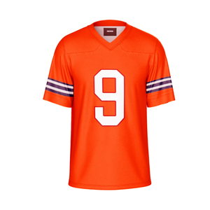 Best selling Quick-drying Custom logo Short Sleeve Plus Size <b>University</b> American Football Jersey Custom New Sports Jerseys - Product Image 3