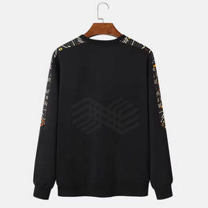 สเวตเชิ้ตลำลองสำหรับผู้ชายเสื้อสเวตเชิ้ตผ้าโพลีเอสเตอร์แบบสวมหัวสำหรับผู้ชายทนทานขายดี - Product Image 2