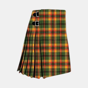 Kilt Tartan en laine acrylique pour hommes, tenue écossaise Highland personnalisée, kilt plissé formel avec sangles de taille réglables - Product Image 3
