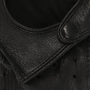 Venta caliente Unisex Guantes de conducción de dedos completos Diseño de cuero de color sólido para adultos Último estilo liso al por mayor - Product Image 3