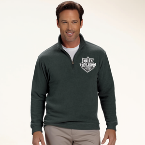 Personalizar Logo Quarter Zip Neck bordado Sport Mens Half Zip Pullover Fleece Quarter Zip Collar Golf Sudadera con capucha - Product Image 1