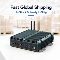Mini PC industriel pour l'automatisation des bâtiments, ordinateur embarqué compact pour les systèmes de contrôle des installations