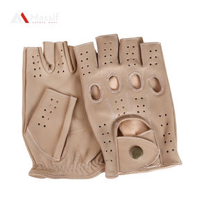 Gants de saison d'hiver de conduite souple en cuir pur/gants en cuir de mode pour hommes en cuir véritable - Product Image 1