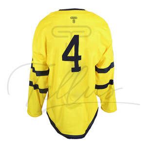 Diseña Tu Propia Camiseta de Hockey sobre Hielo Sublimada Personalizada - Camisetas Transpirables de Secado Rápido 100% Poliéster con Colores y Logotipo Personalizados - Product Image 6