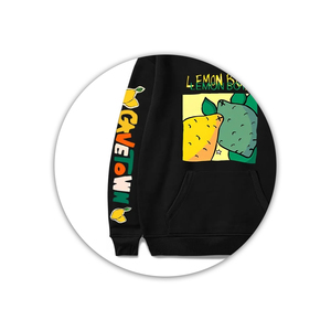 เสื้อฮู้ดผ้าคอตตอน100% เฮฟวี่เวทสำหรับผลิต500แกรมผ้าฟลีซโอเวอร์ไซส์เสื้อมีฮู้ดพิมพ์ลายพัฟธรรมดา500 GSM - Product Image 3