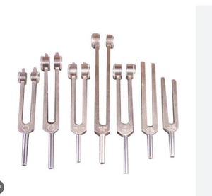 Juego de Diapasones Médicos de Aleación de Aluminio Endo Tech con Certificación CE para Aplicaciones Ortopédicas, Quirúrgicas y de Otorrinolaringología (Manual) - Product Image 3