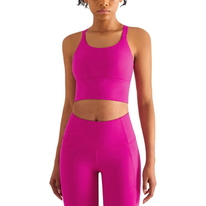 Conjunto Deportivo para Mujer OEM, Ligero, Transpirable, con Estampado, para Yoga, Entrenamiento, Gimnasio, Verano, Secado Rápido, Cintura Elástica Alta - Product Image 4