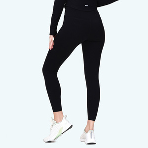 Haute qualité taille élastique Sport Leggings bout à bout Leggings femmes Sexy sans couture pantalons serrés Yoga Leggings - Product Image 5