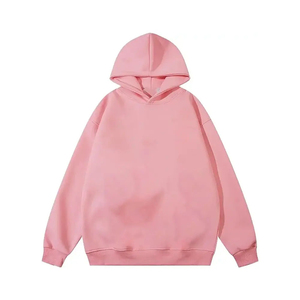 Sudadera con capucha estampada de gran tamaño para mujer, ropa de calle personalizada de alta calidad 100% algodón de talla grande para hombre, venta al por mayor - Product Image 6