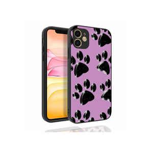 Coque arrière de protection en silicone brillant Netzy pour iPhone 11, 7 Plus, 14 Plus, 8 Plus – Étui à motifs avec protection de l'appareil photo et finition électroplaquée - Product Image 1