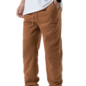 Pantalons décontractés pour hommes, pantalons de survêtement en molleton pour l'automne et l'hiver, pantalons de jogging pour hommes, taille élastique, pantalons décontractés de sport, pantalons amples, vêtements de sport pour la salle de sport - Product Image 1