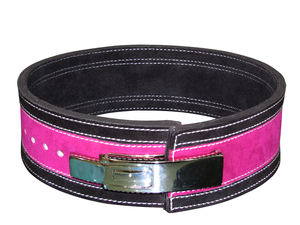 Soporte de cintura de alta calidad para gimnasio, Fitness, entrenamiento de potencia, cinturón de levantamiento de pesas, fábrica personalizada de cuero de vaca - Product Image 4