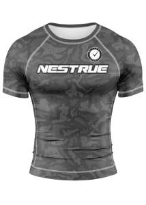 เสื้อเชิ๊ตแขนสั้นสำหรับผู้ชายผ้าโพลีเอสเตอร์ผ้าสแปนเด็กซ์ป้องกันรังสียูวีออกแบบโลโก้ได้ตามต้องการ - Product Image 2