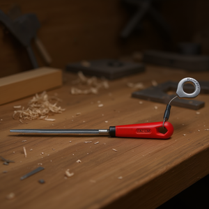 Lima plana semirredonda Facom con agarre para trabajar la madera y el metal, limas y raspadores de calidad premium - Product Image 3