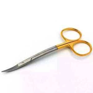 Calidad Superior nuevo AISI 420 J2 Acero inoxidable alemán Lagrange Supercut tijera 11,5 cm TC Cuchillas dentadas de doble corte - Product Image 2