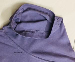 Camiseta de algodón peinado 180 Gsm para hombre, camiseta transpirable de manga corta con etiqueta de tamaño personalizado, Camiseta lisa de color medio al por mayor - Product Image 3