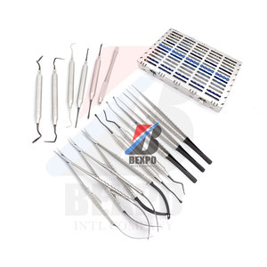 Cuchillo para hacer túneles dentales, Kit Castroviejo, cuchillo Orban microquirúrgico, mango de bisturí, juego de alicates para microtejidos, instrumentos manuales - Product Image 3