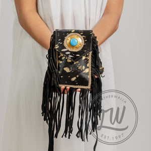LW Women Cross Body <b>Bag</b> With Tassel Lady Stylish <b>Sling</b> <b>Bag</b> Leather Fringe Shoulder <b>Bag</b> For Girls - Product Image 5