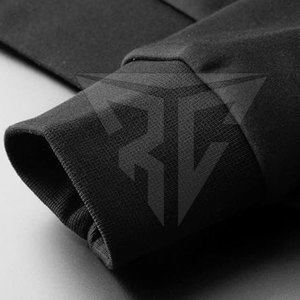 Sweat-shirts d'hiver tendance en coton molletonné 100% avec strass, haute qualité pour hommes, faible MOQ, couleurs et logo personnalisables - Product Image 3
