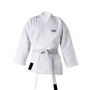 Uniforme de kárate con logotipo personalizado, gran oferta, uniforme de entrenamiento de algodón con estilo personalizado, precio de servicio OEM - Product Image 2