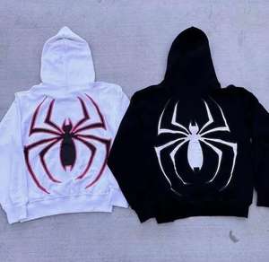 Sweats à capuche décontractés d'hiver pour hommes, couleur unie, coupe régulière 100% coton, conception de poche écologique et respirante - Product Image 2