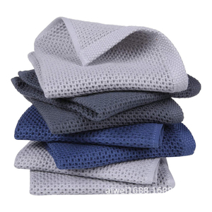 100% Cotton Knitted Kitchen Towels Quick-Dry & <b>Lint</b>-Free Durable and Easy to Maintain for Any Kitchen - Product Image 3