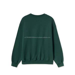 เสื้อสเวตเตอร์ผ้าฟลีซสำหรับผู้ชายเสื้อสเวตเตอร์แบบสวมหัวคอกลมผ้าฝ้ายพิมพ์ลาย3D สำหรับฤดูหนาวโลโก้ตามสั่ง - Product Image 2