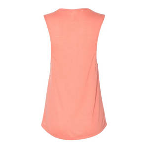Bella Canvas <b>Ladies</b> Jersey Racerback Tank <b>Top</b> Relaxed Fit 100% Cotton Sleeveless T Shirts - Product Image 3
