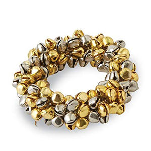 Rond de serviette Dieu en métal, Rond de serviette plaqué or en fer forgé, Rond de serviette de Noël - Product Image 3