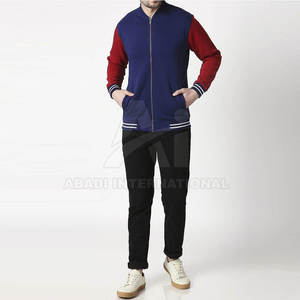 Chaqueta de Letterman ligera de temporada de invierno, chaqueta de Letterman de nuevo estilo hecha a medida para hombres - Product Image 5
