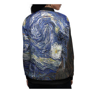 Veste bomber pour homme en tissu nylon noir respirant avec inscription personnalisée, style streetwear, surdimensionnée pour femme, rembourrage épais - Product Image 5