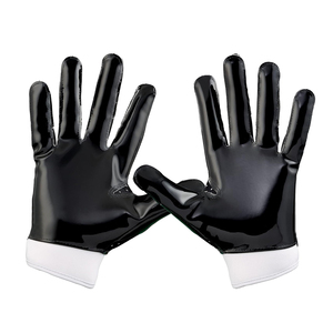 2025 nouveau style de gants de football américain robustes pour jeunes gants de sport respirants de couleur unie - Product Image 2