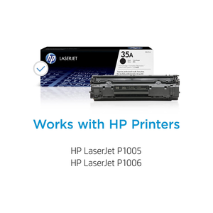 Cartouche de toner noir HP Original pour LaserJet 35A CB435A, compatible avec la cartouche de toner HP - Product Image 4