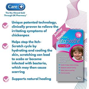 Spray Gel ViraSoothe Care+ 60g, produit de soin de la peau pour soulager la varicelle - Product Image 4