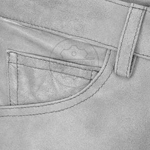 Pantalones de Cuero Casuales para Hombre de Alta Calidad, Color Sólido, Estilo Urbano, Ligeros, Cintura Media, Corte Recto, Ecológicos - Product Image 5