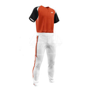 Uniformes de Béisbol Transpirables Más Vendidos con MOQ Bajo - Ropa de Equipo Personalizable 100% Poliéster con Servicio OEM - Product Image 6