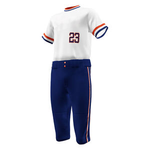 Pull Maillot de baseball à col rond avec pantalon long Fabricant d'uniformes de baseball personnalisés au Pakistan - Product Image 6
