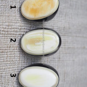 Anillo de cuerno de búfalo Natural de Venta caliente Artículos de fiesta pulidos Aniversario en forma de círculo redondo Venta caliente Color Precio de fábrica increíble - Product Image 1