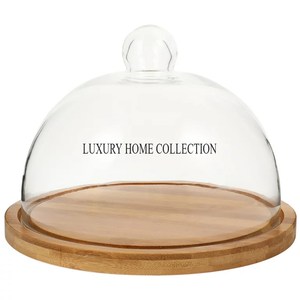 Gran cúpula redonda de metal para alimentos con un intrincado diseño floral para la presentación de alimentos de inspiración vintage y el mantenimiento de la higiene - Product Image 5