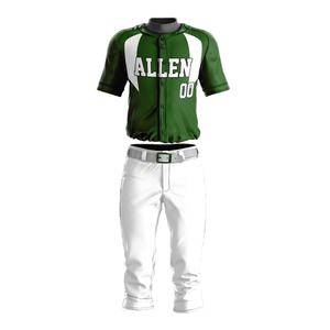 Nouvel arrivage d'uniformes de baseball personnalisés Ensembles d'uniformes de baseball de sublimation vierges pour jeunes hommes à vendre fabriqués avec des matériaux de qualité - Product Image 1