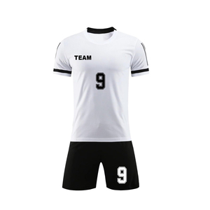 Conjunto de uniforme de fútbol de Material de poliéster transpirable y de secado rápido Diseña tu propio Conjunto de jersey y pantalones cortos de fútbol para Unisex - Product Image 2