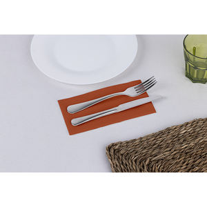 Serviettes pliées orange 24x40cm 1/6 Point-to-Point 1200 pièces B2B - Product Image 1