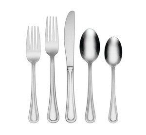 Ensemble de couverts en argent poli pour repas prestigieux, couverts en acier inoxydable de haute qualité pour les maisons et les cafés - Product Image 4
