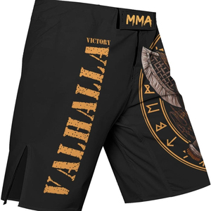 Pantalones Cortos de Entrenamiento de MMA y BJJ de Alta Calidad al por Mayor, Estampados por Transferencia Térmica, para Muay Thai y Kickboxing, Microelásticos, 100% Poliéster - Product Image 2