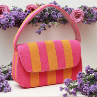 Sac à main perlé fait à la main perle sac perlé sac pour femmes sacs à main dames luxe coach sac à main sacs à main indien élégant