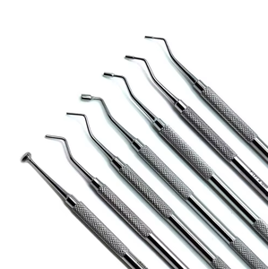 Tapones de amalgama dental Portadores de plástico de relleno Pistolas Retenedores y bandas Juego de Instrumentos dentales - Product Image 4